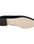 Dolce & Gabbana Elegant Black Silk-Blend Loafers