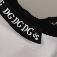 Dolce & Gabbana Elegant Round Neck Slogan Tee