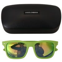 Dolce & Gabbana Acid Green Chic Full Rim Sunglasses