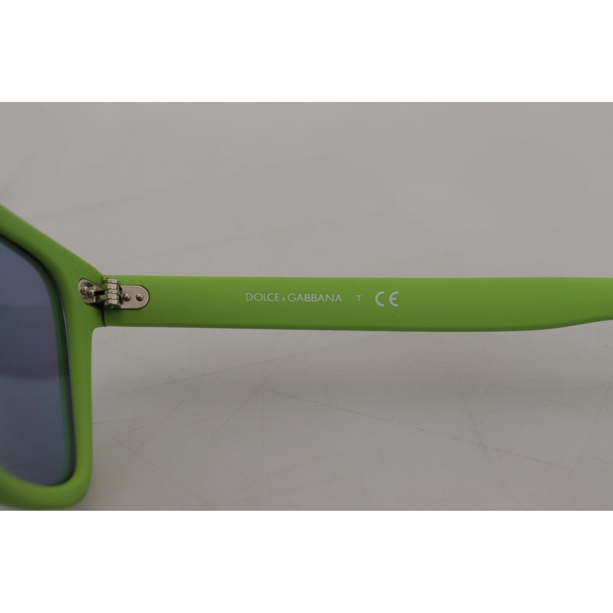 Dolce &amp; Gabbana Acid Green Chic Full Rim Sunglasses