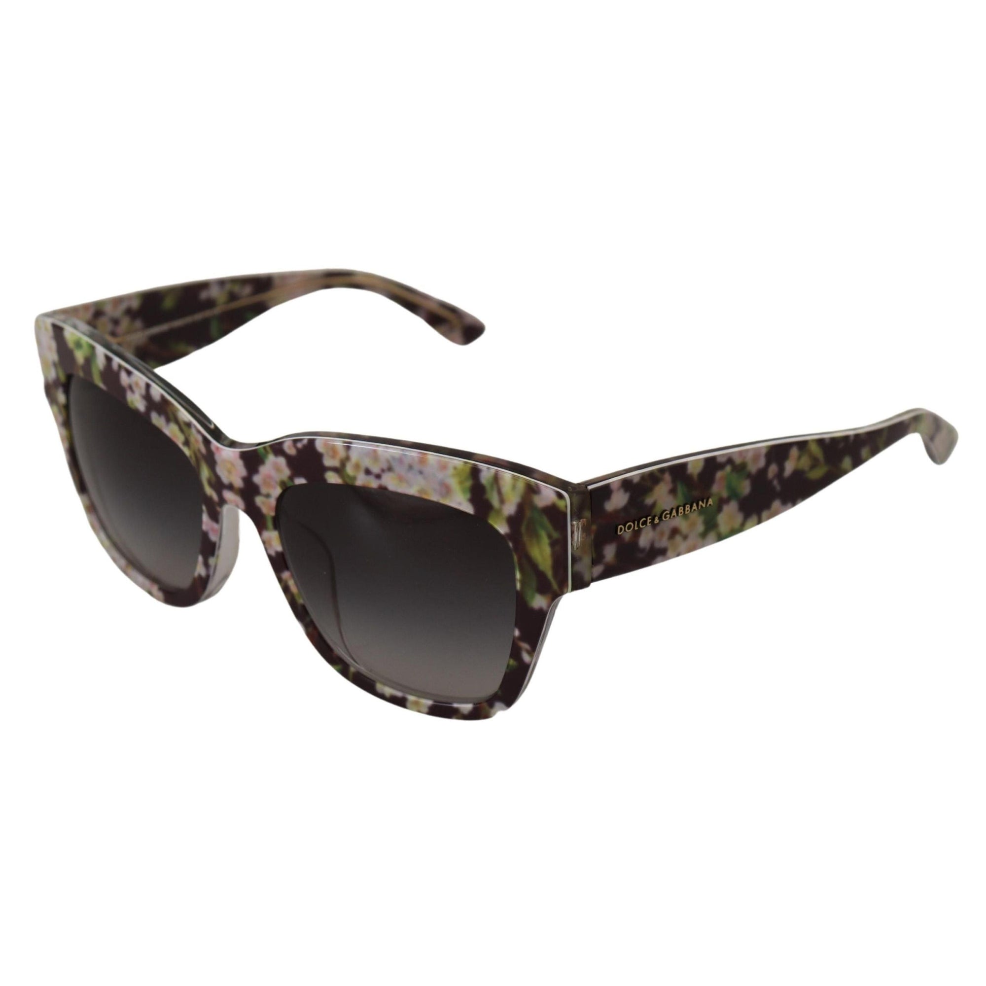 Dolce &amp; Gabbana Elegant Multicolor Gradient Sunglasses