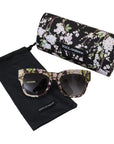 Dolce & Gabbana Elegant Multicolor Gradient Sunglasses
