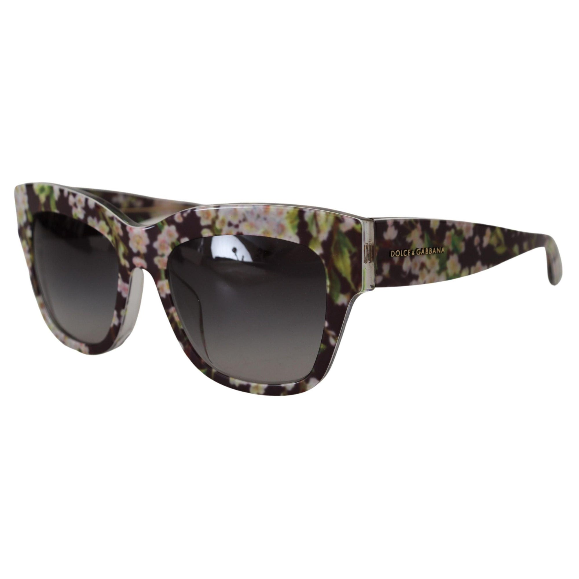 Dolce &amp; Gabbana Elegant Multicolor Gradient Sunglasses