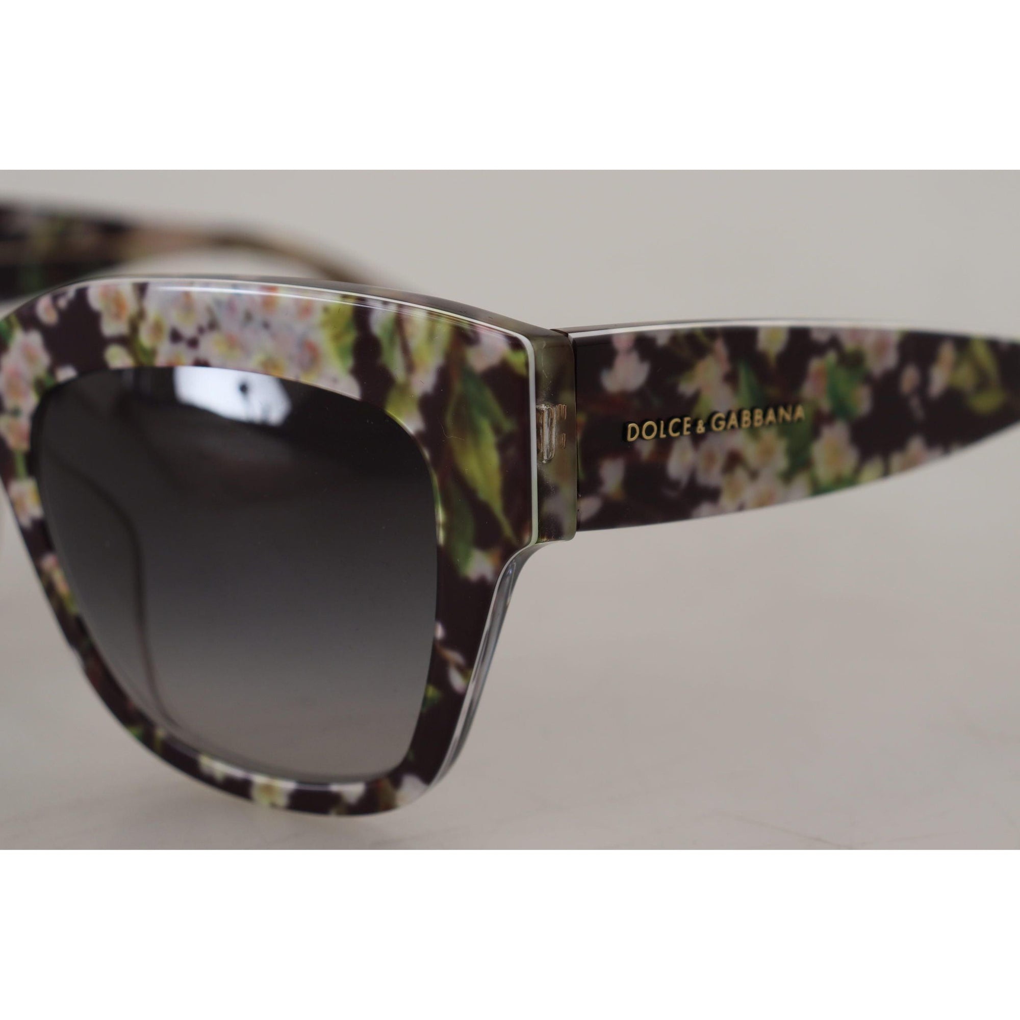 Dolce &amp; Gabbana Elegant Multicolor Gradient Sunglasses