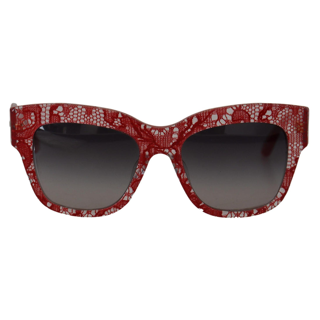 Dolce & Gabbana Sicilian Lace Accented Designer Sunglasses