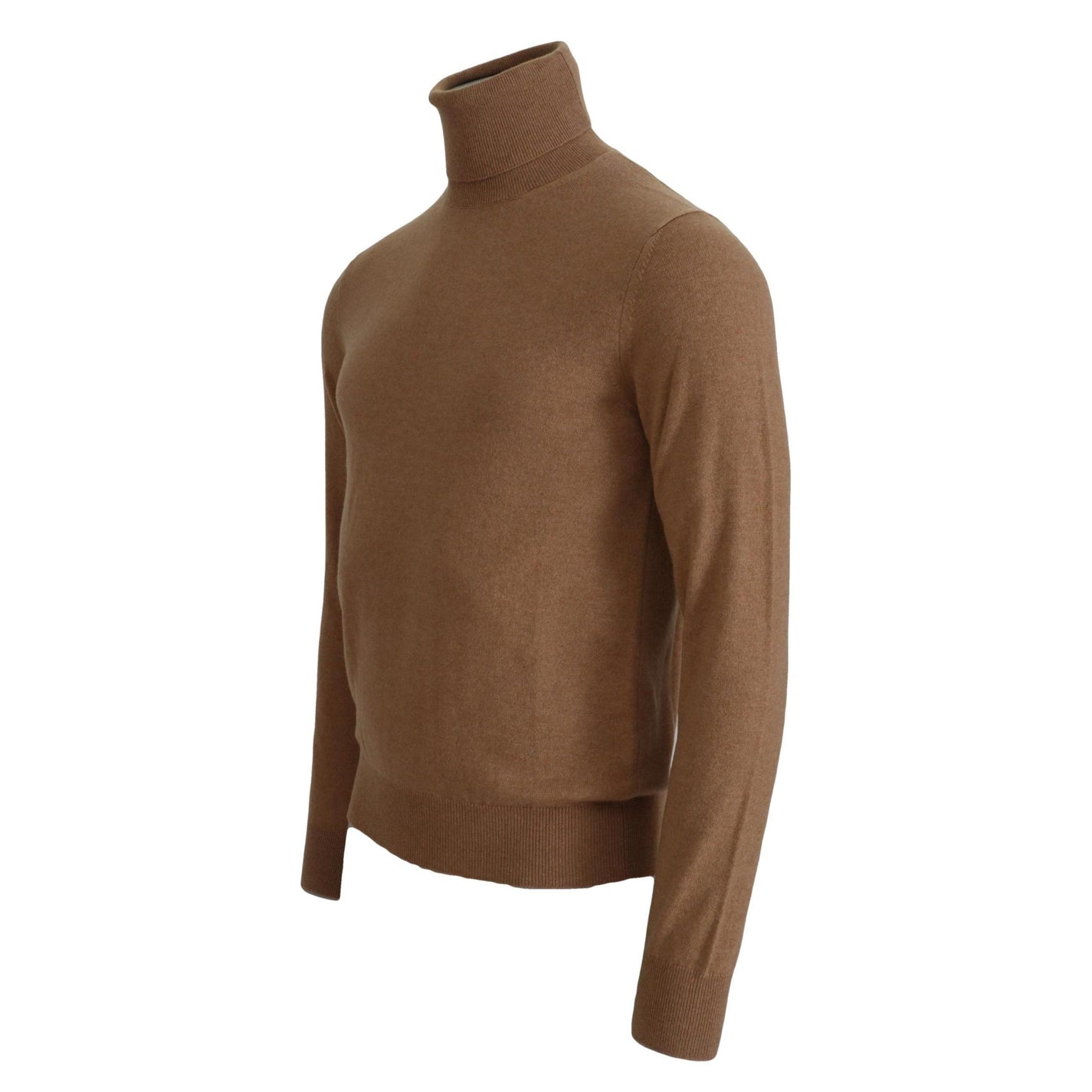 Dolce &amp; Gabbana Beige Cashmere Turtleneck Pullover Sweater