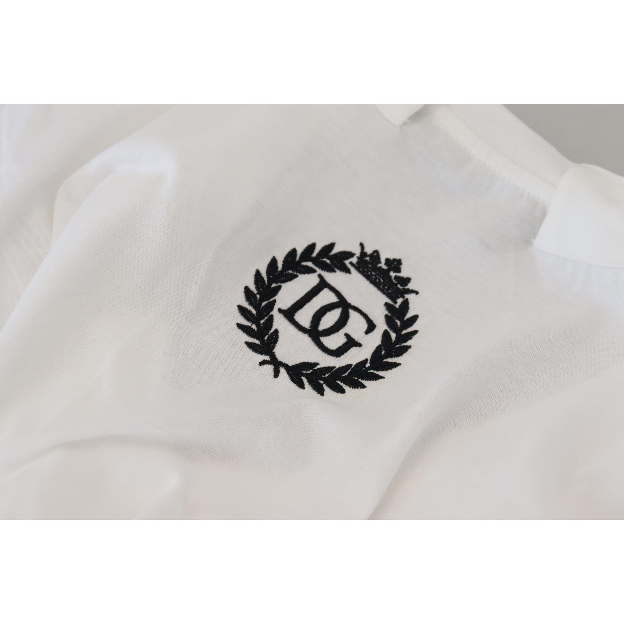 Dolce &amp; Gabbana Elegant White Cotton Top Tee