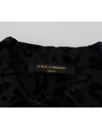 Dolce & Gabbana Chic Leopard Pattern Denim Jacket