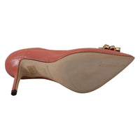 Dolce & Gabbana Exotic Leather Heels Pumps in Pink