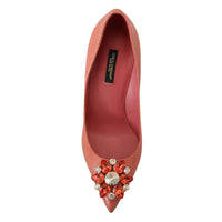 Dolce & Gabbana Exotic Leather Heels Pumps in Pink