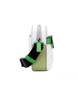 Michael Kors Cooper Small Bright White Palm Signature PVC Utility Crossbody Bag