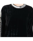 Dolce & Gabbana Elegant Silk Blend Velvet Sweater