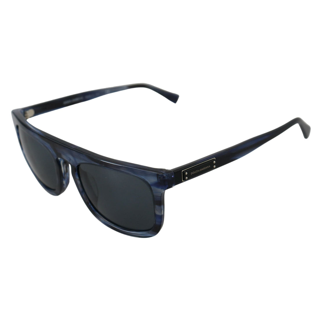 Dolce & Gabbana Elegant Blue Acetate Sunglasses