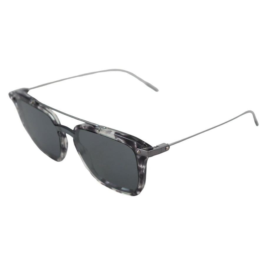 Dolce & Gabbana Stunning Grey Acetate Sunglasses