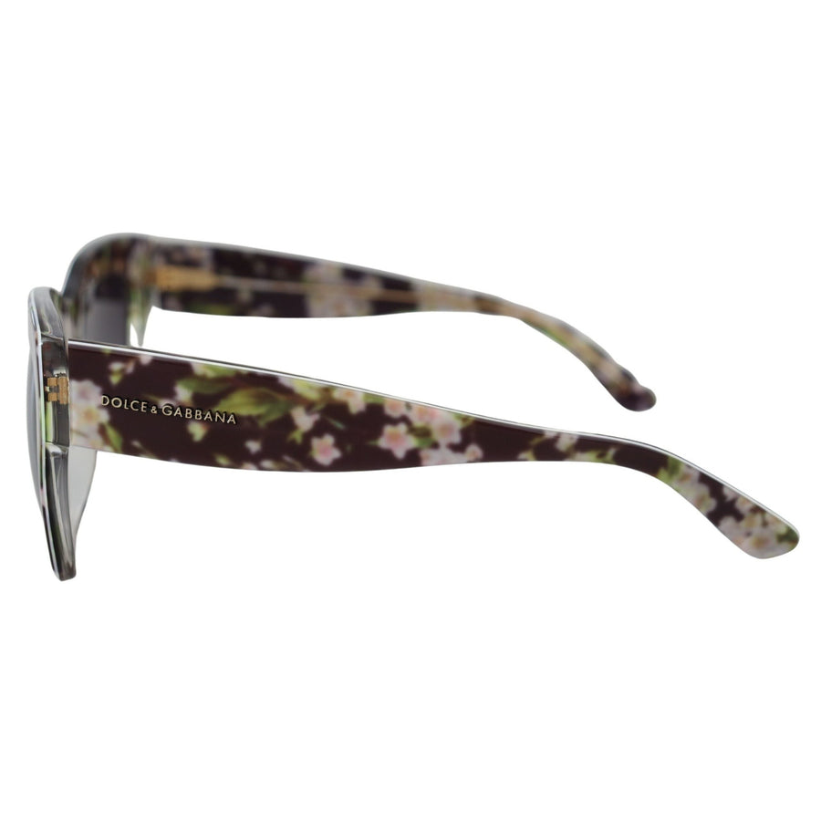 Dolce & Gabbana Elegant Black Multicolor Gradient Sunglasses