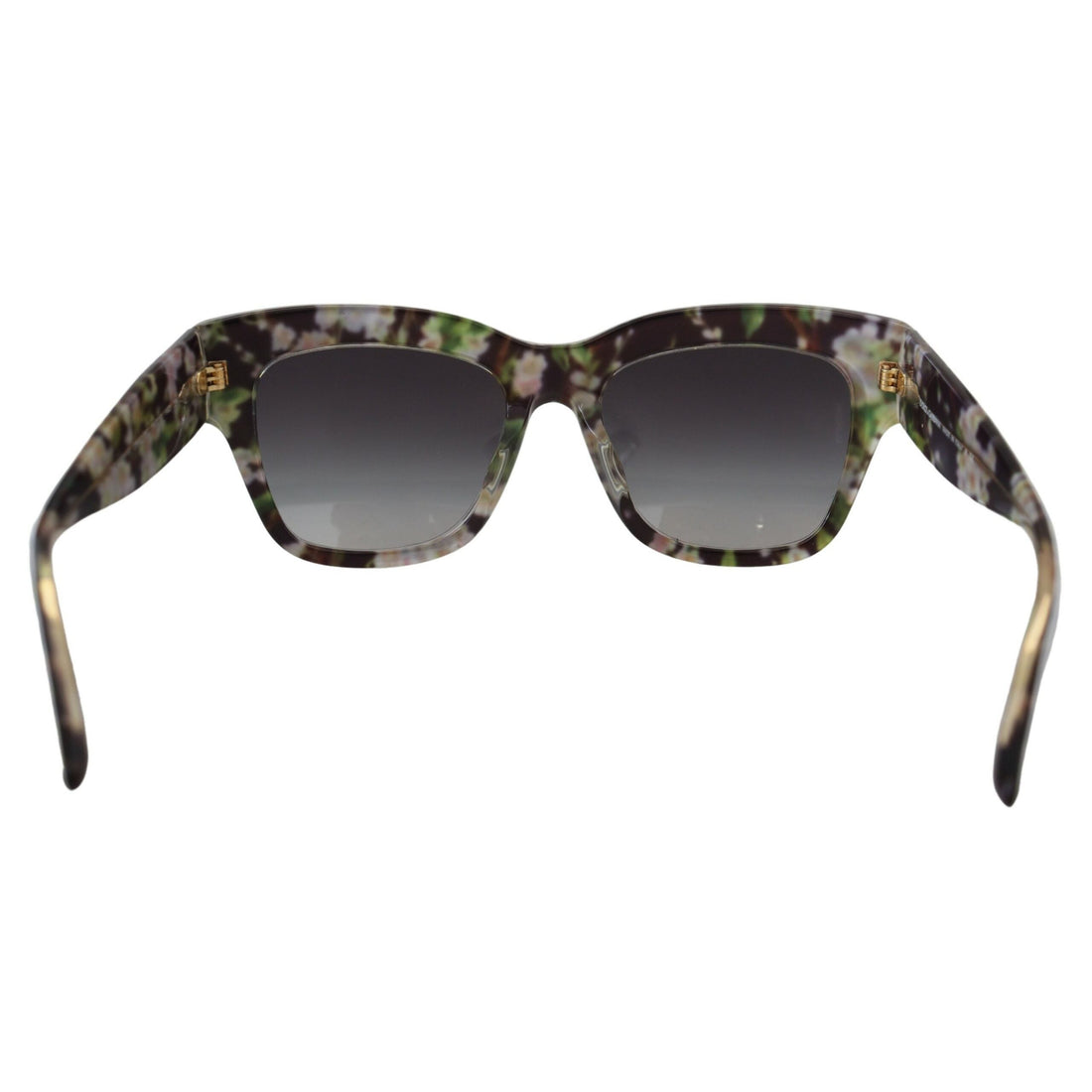 Dolce & Gabbana Elegant Black Multicolor Gradient Sunglasses