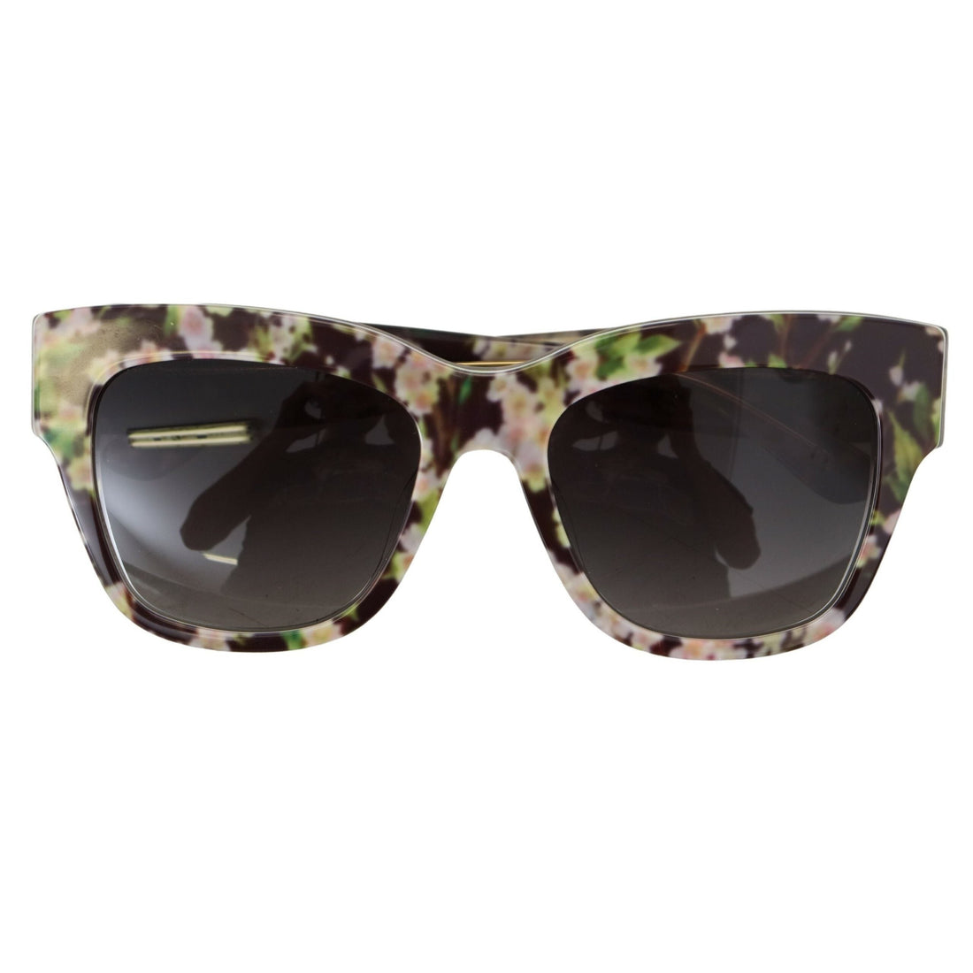 Dolce & Gabbana Elegant Black Multicolor Gradient Sunglasses