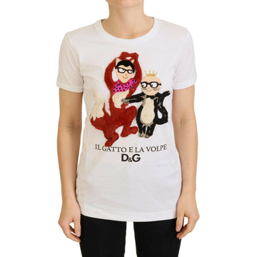 Dolce & Gabbana Iconic Prints Designer Cotton Tee