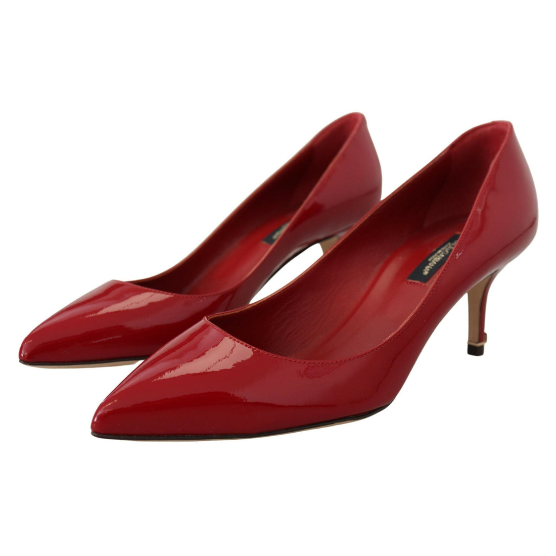 Dolce & Gabbana Exquisite Red Patent Leather Pumps