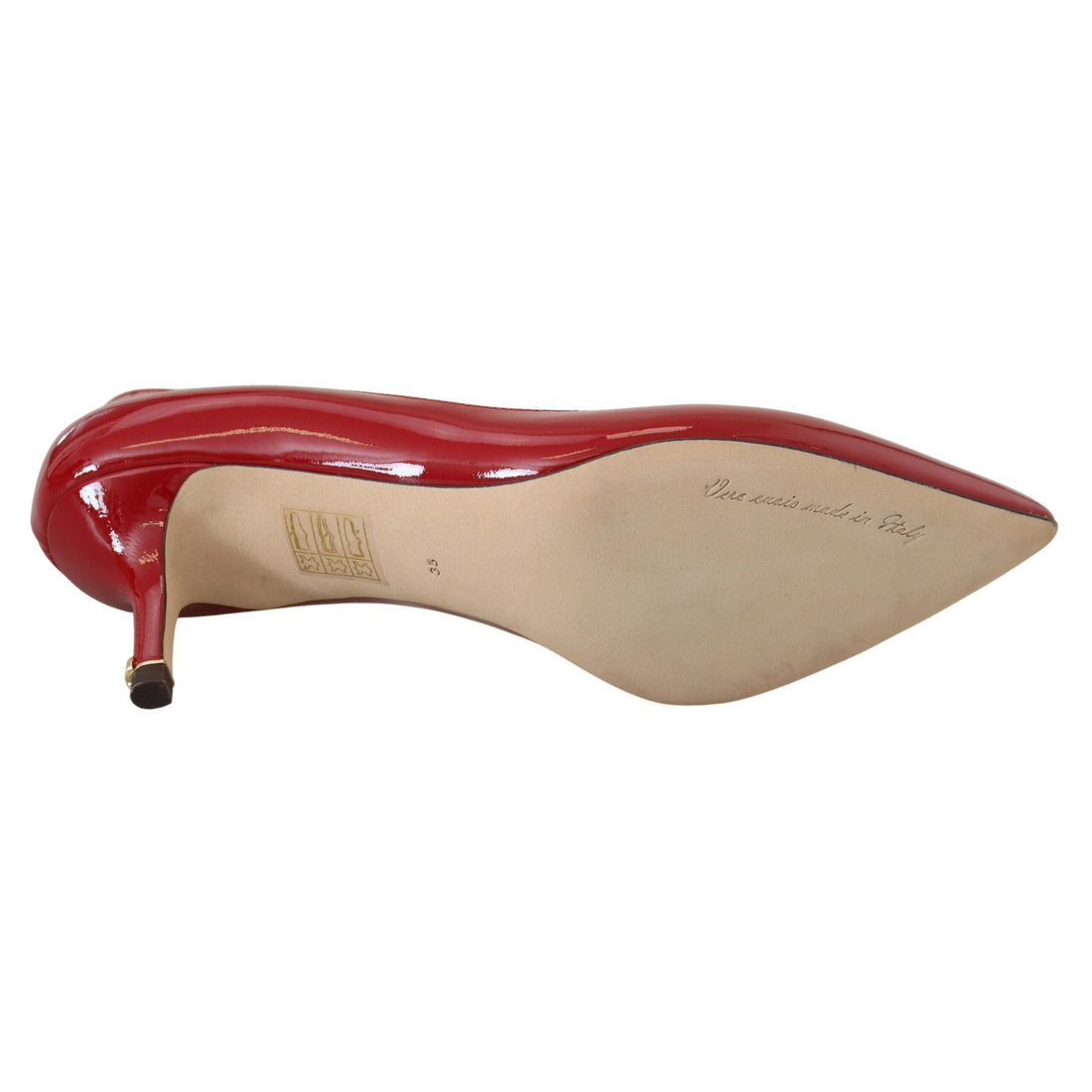 Dolce & Gabbana Exquisite Red Patent Leather Pumps