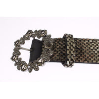 Dolce & Gabbana Swarovski Crystal Sequined Waist Belt