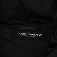 Dolce & Gabbana Elegant Black Sleeveless Vest Jacket