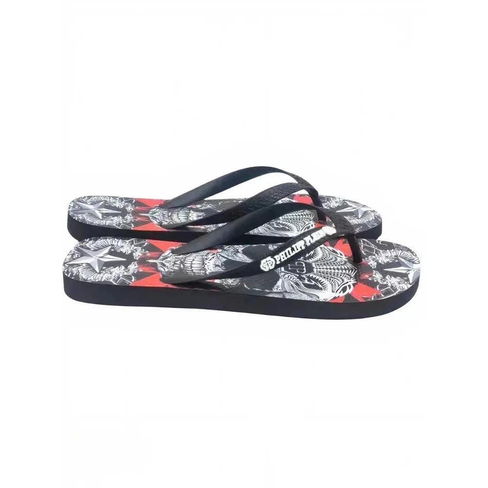 Philipp Plein Multicolor Polyester Women Sandal