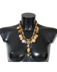 Dolce & Gabbana Elegant Gold-Plated Statement Necklace