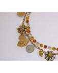 Dolce & Gabbana Elegant Gold-Plated Statement Necklace