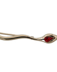 Dolce & Gabbana Elegant Silver Crystal Brooch Pin
