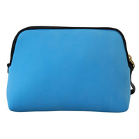 Dolce & Gabbana Elegant Blue Polyamide Pouch Bag