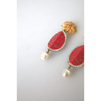 Dolce & Gabbana Radiant Red Watermelon Clip-On Earrings