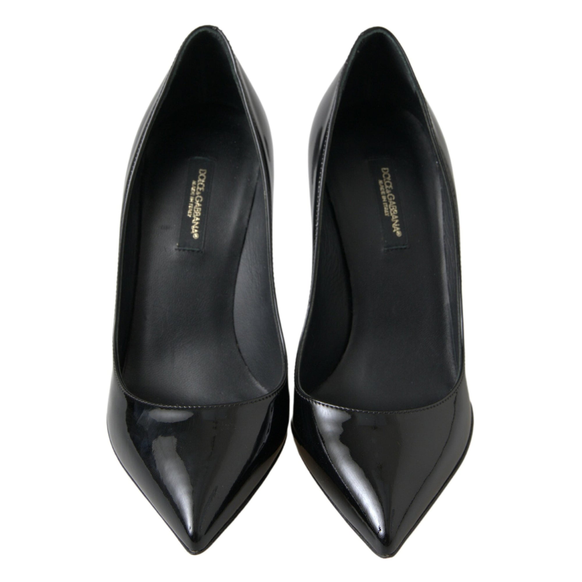 Dolce &amp; Gabbana Elegant Patent Leather Heels Pumps