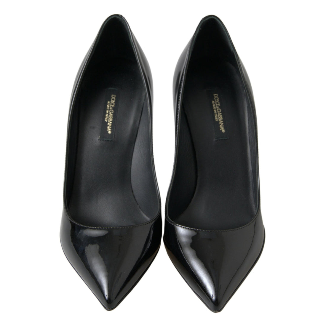 Dolce & Gabbana Elegant Patent Leather Heels Pumps