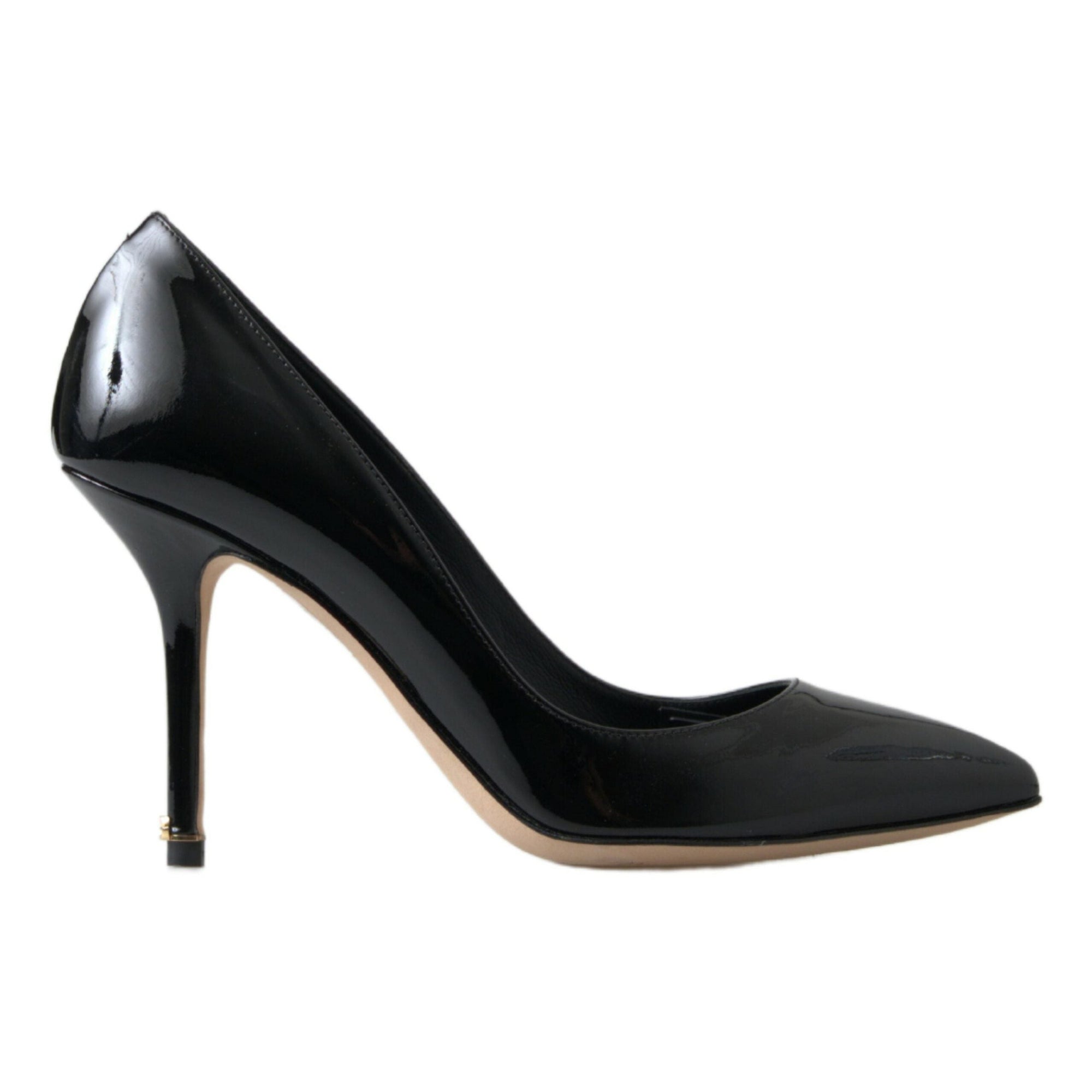 Dolce &amp; Gabbana Elegant Patent Leather Heels Pumps