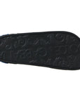 Dolce & Gabbana Elegant Black Leather Slide Sandals