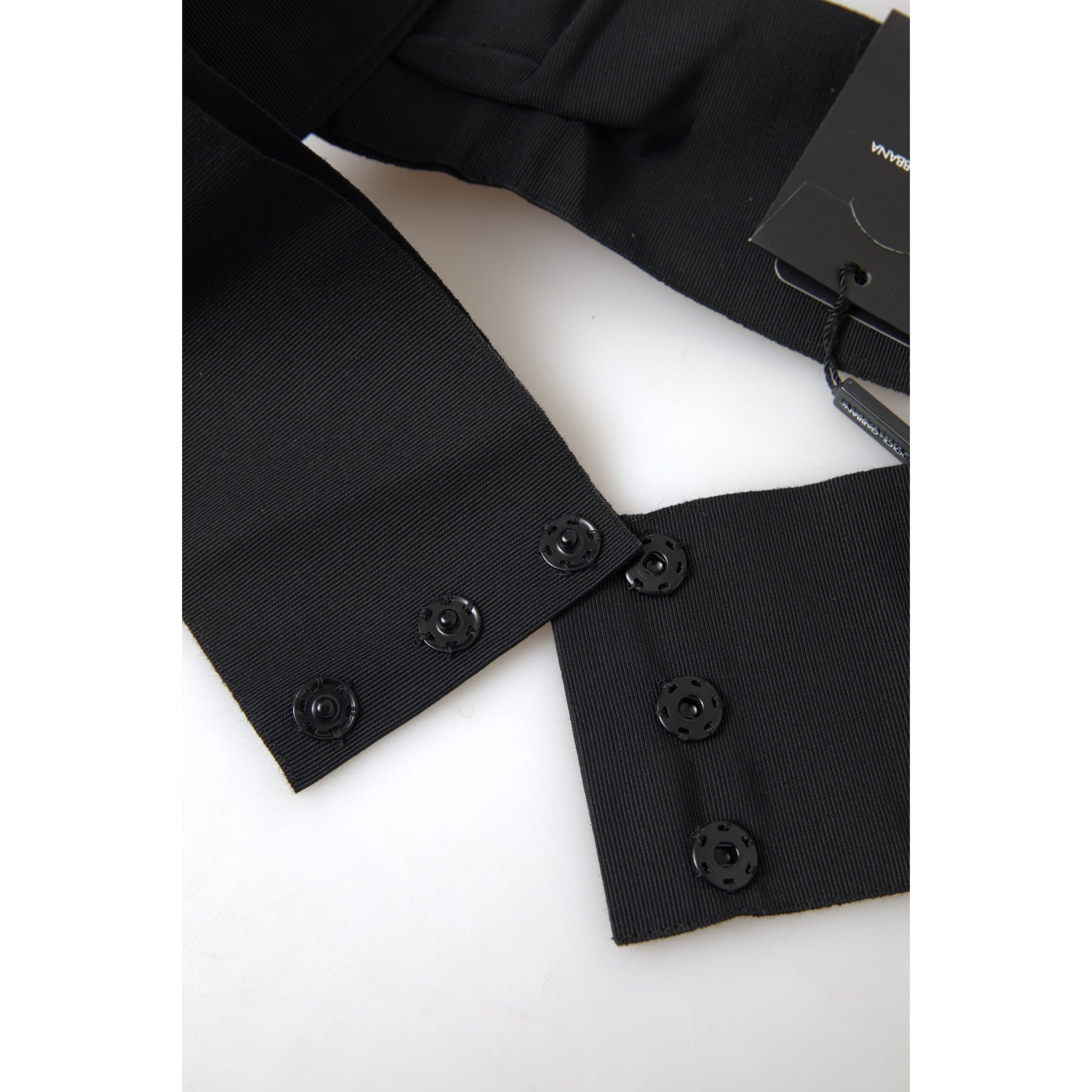 Dolce &amp; Gabbana Exquisite Embellished Black Belt