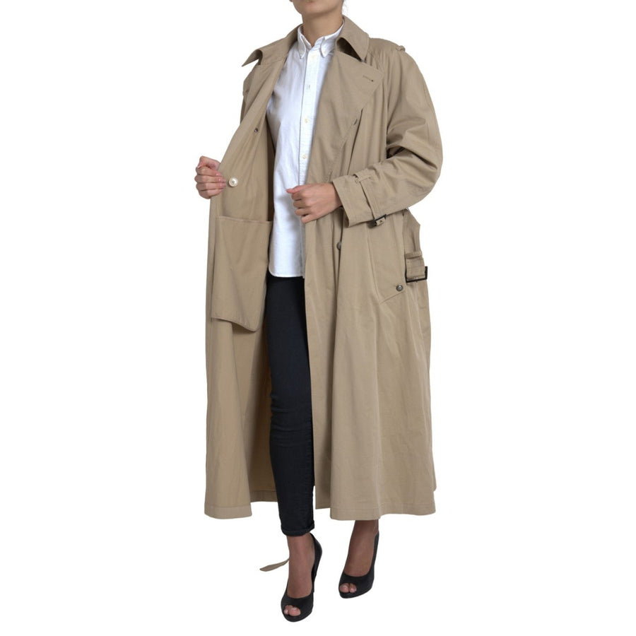 Dolce & Gabbana Elegant Double Breasted Trench Coat