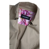 Dolce & Gabbana Elegant Double Breasted Trench Coat