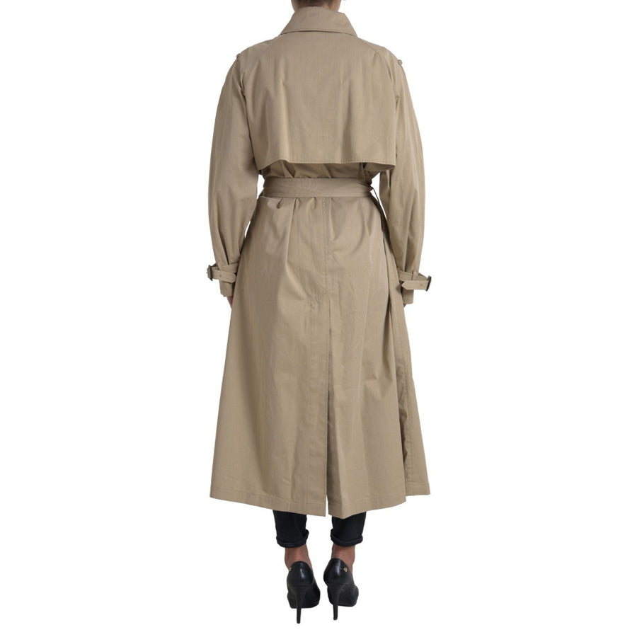 Dolce & Gabbana Elegant Double Breasted Trench Coat