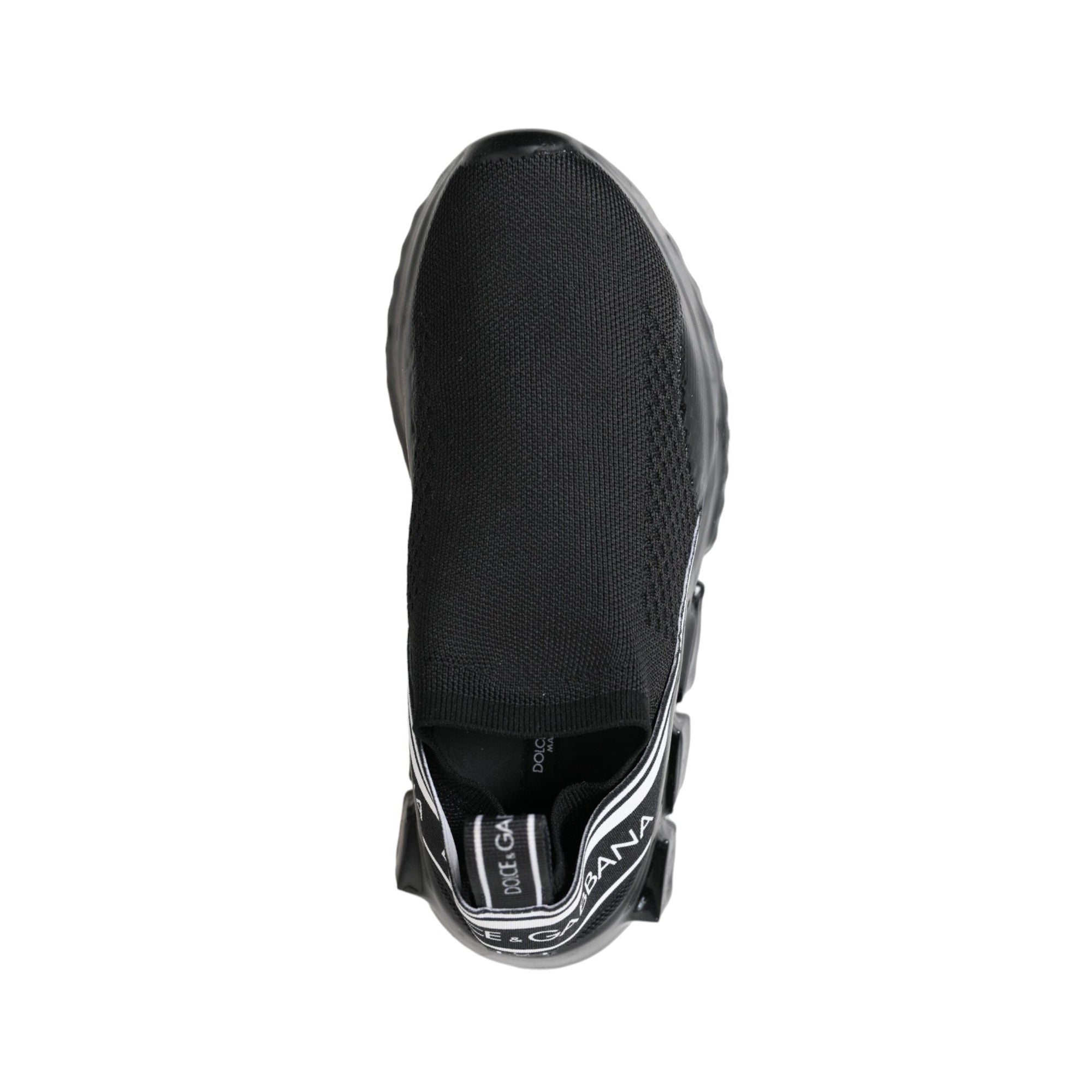 Dolce &amp; Gabbana Chic Monochrome Sorrento Sneakers