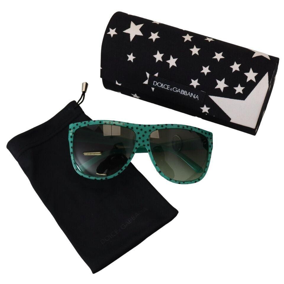 Dolce &amp; Gabbana Chic Square Sunglasses with Star Pattern