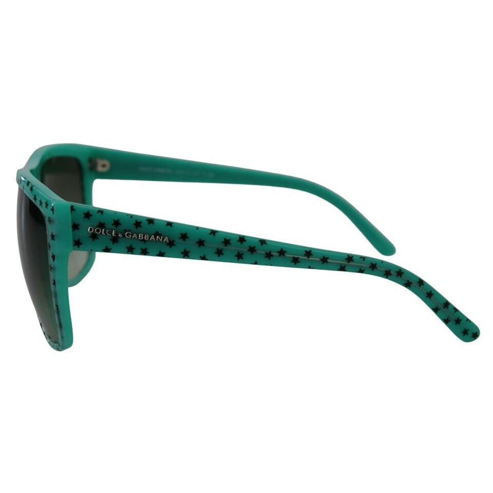 Dolce & Gabbana Chic Square Sunglasses with Star Pattern