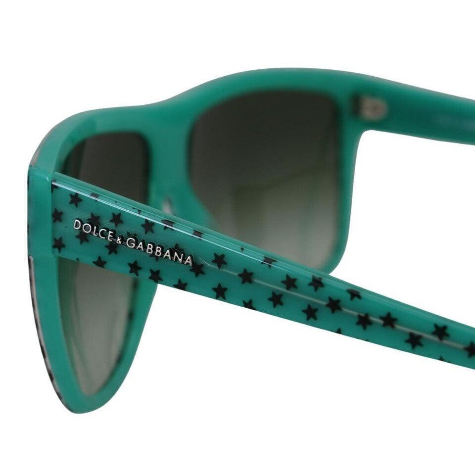 Dolce &amp; Gabbana Chic Square Sunglasses with Star Pattern