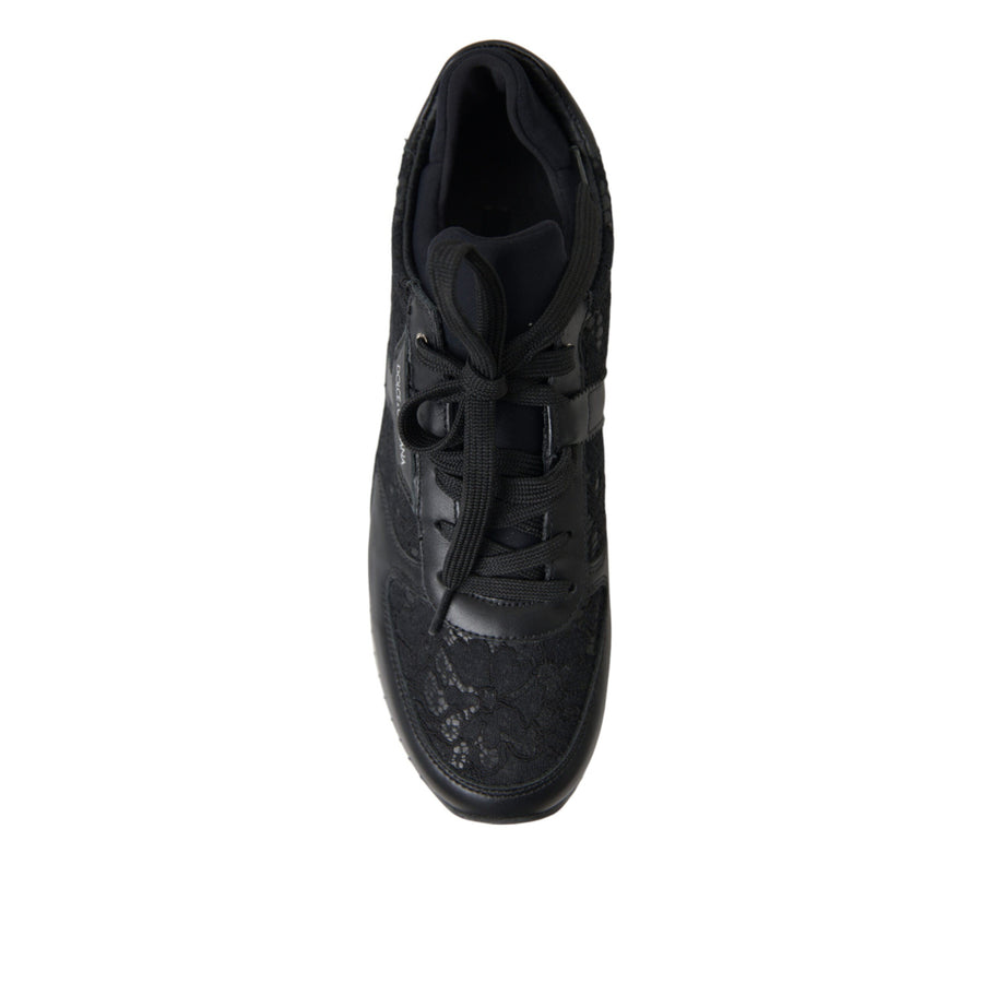 Dolce & Gabbana Elegant Black Classic Sneakers