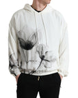 Dolce & Gabbana Elegant Floral Silk Hooded Pullover