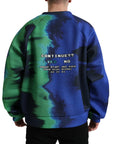 Dolce & Gabbana Multicolor Graphic Crew Neck Pullover Sweater