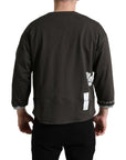 Dolce & Gabbana Elegant Cotton Crew Neck Pullover