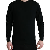 Dolce & Gabbana Stunning Black Wool Sweater