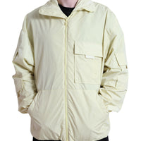 Dolce & Gabbana Elegant Yellow Windbreaker Jacket